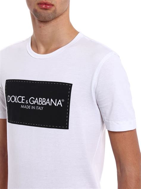 dolce gabbana logo t shirt|Dolce & Gabbana t shirts men's.